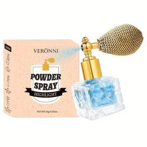 #04 Body Makeup Blue Glitter Body Spray Z366